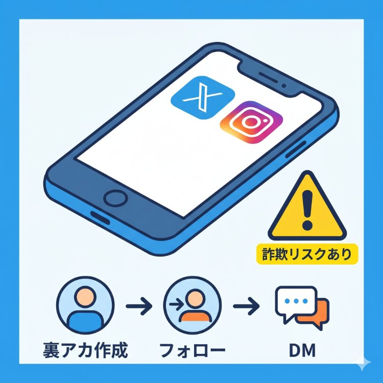 X(Twitter)とInstagramでオフパコに向けたアカウント運用の流れ